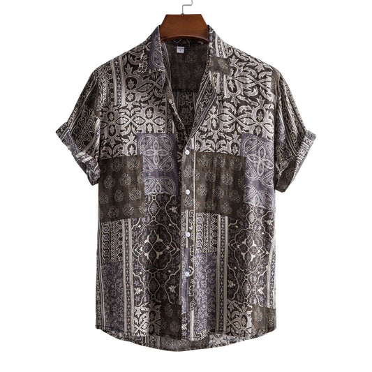European Floral Shirt