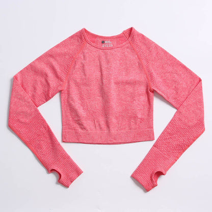 Seamless Knitted Yoga Clothes Women