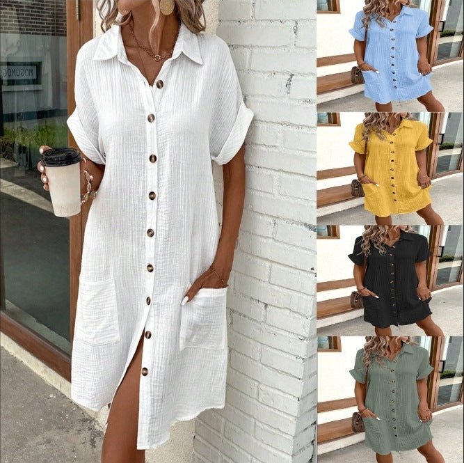 Summer Shirt Dress.