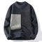 Dark Gray Round Neck