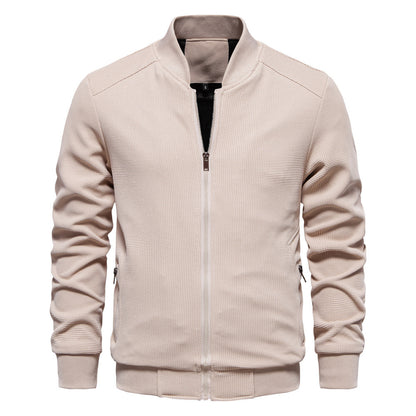 Men's Solid Color Jacket