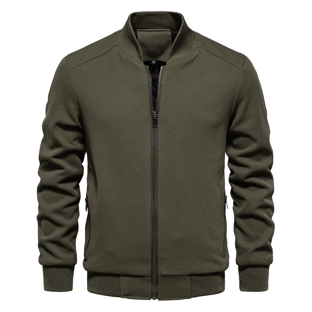 Men's Solid Color Jacket