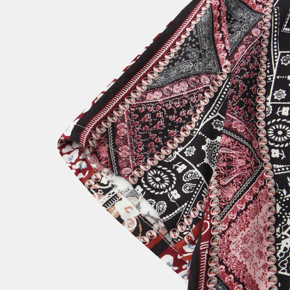 Floral Casual Men's Short Sleeve Shirt