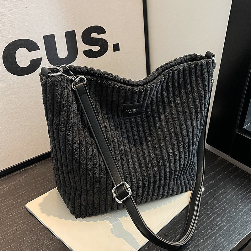 Corduroy Crossbody Bag