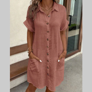 Summer Shirt Dress.