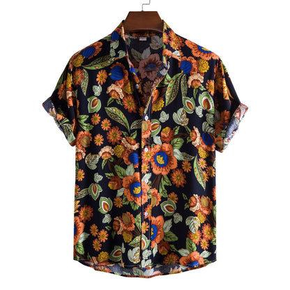 European Floral Shirt