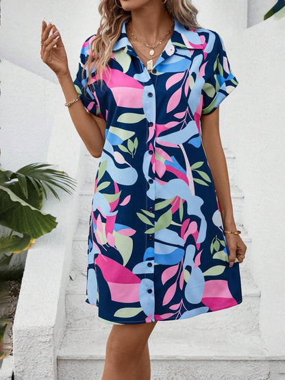 Floral A-line Dress