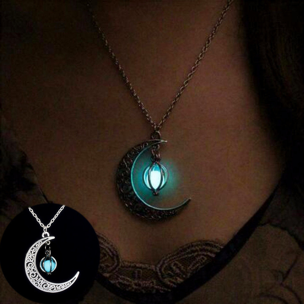 Glowing Stone Necklace.