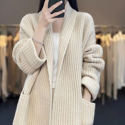 Warm Sweater Coat.