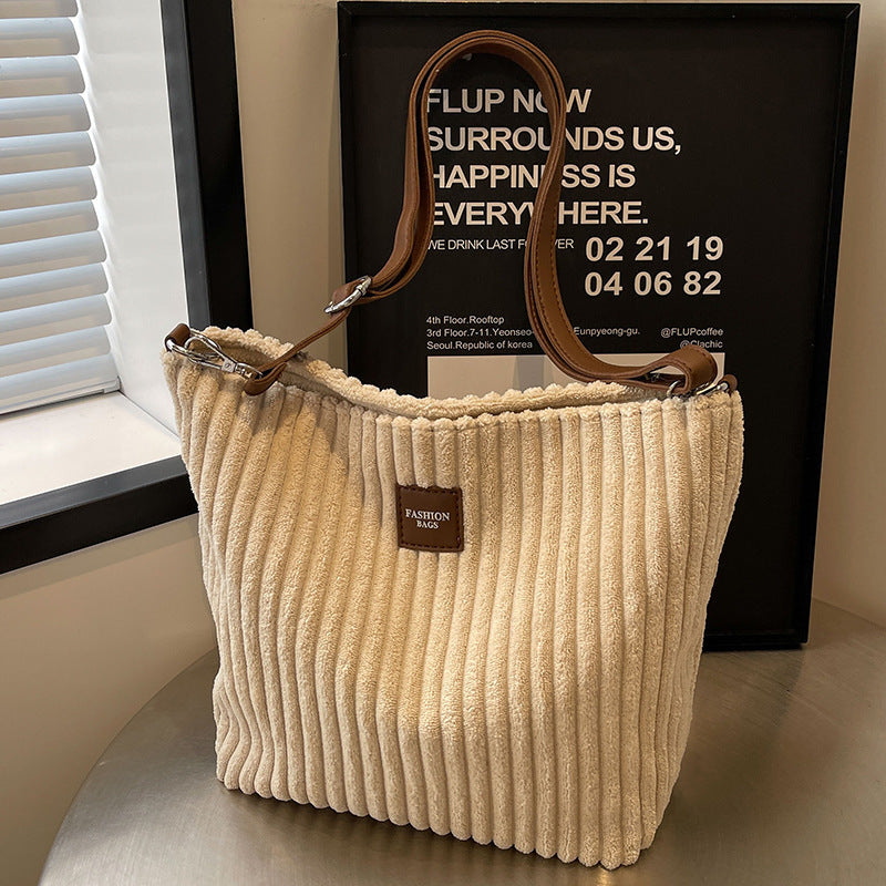 Corduroy Crossbody Bag