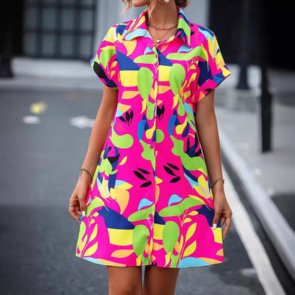 Floral A-line Dress