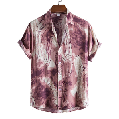 European Floral Shirt