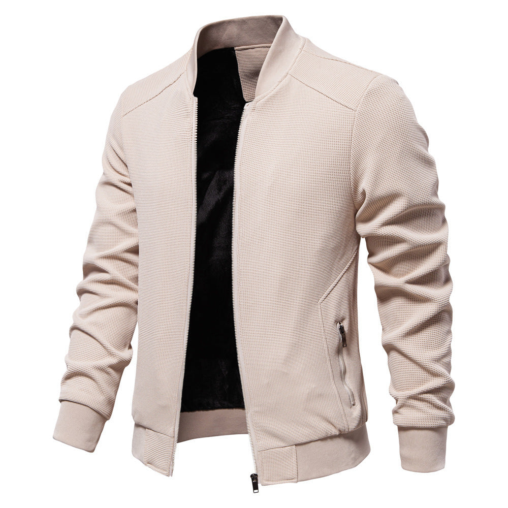 Men's Solid Color Jacket