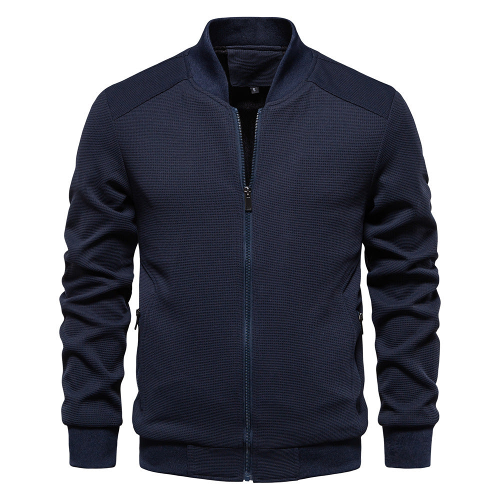 Men's Solid Color Jacket