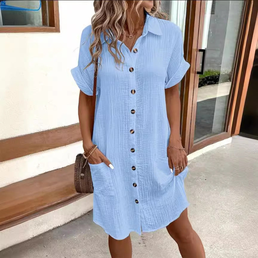 Summer Shirt Dress.