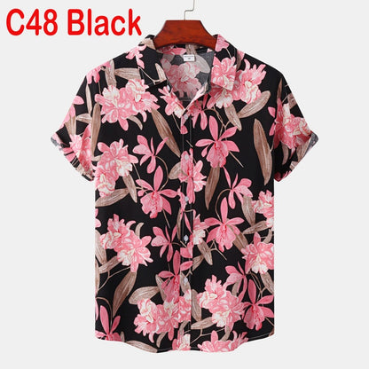 Men's New Fashion Printed Shirt