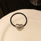 Silver Love Brushed Hair Rope