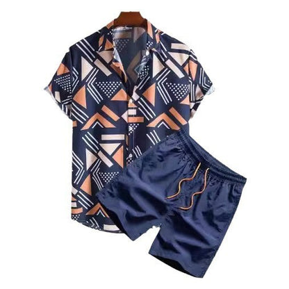 Beach Print Cardigan