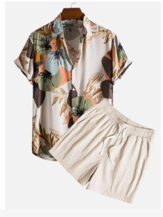 Printed Beach Cardigan