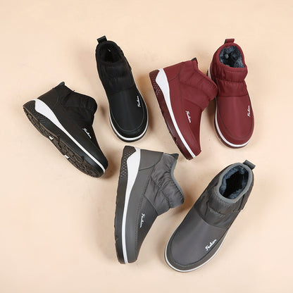 Velvet Cotton Snow Boots