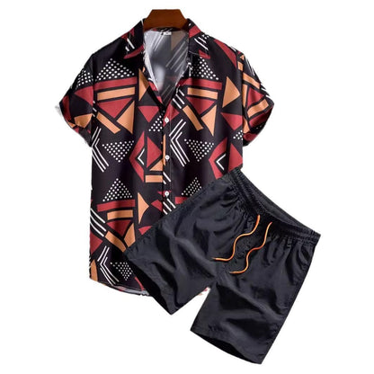 Beach Print Cardigan