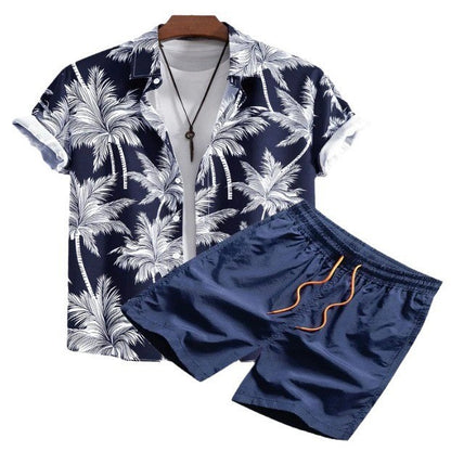Beach Print Cardigan
