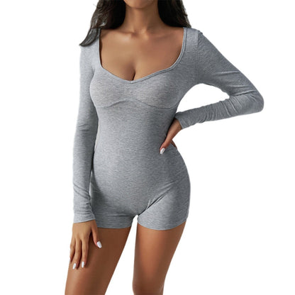 Casual Sports Style Skinny Yoga Clothes Women