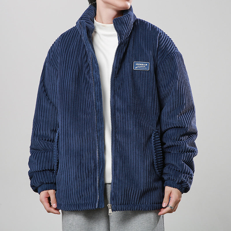 Corduroy Padded Jacket.