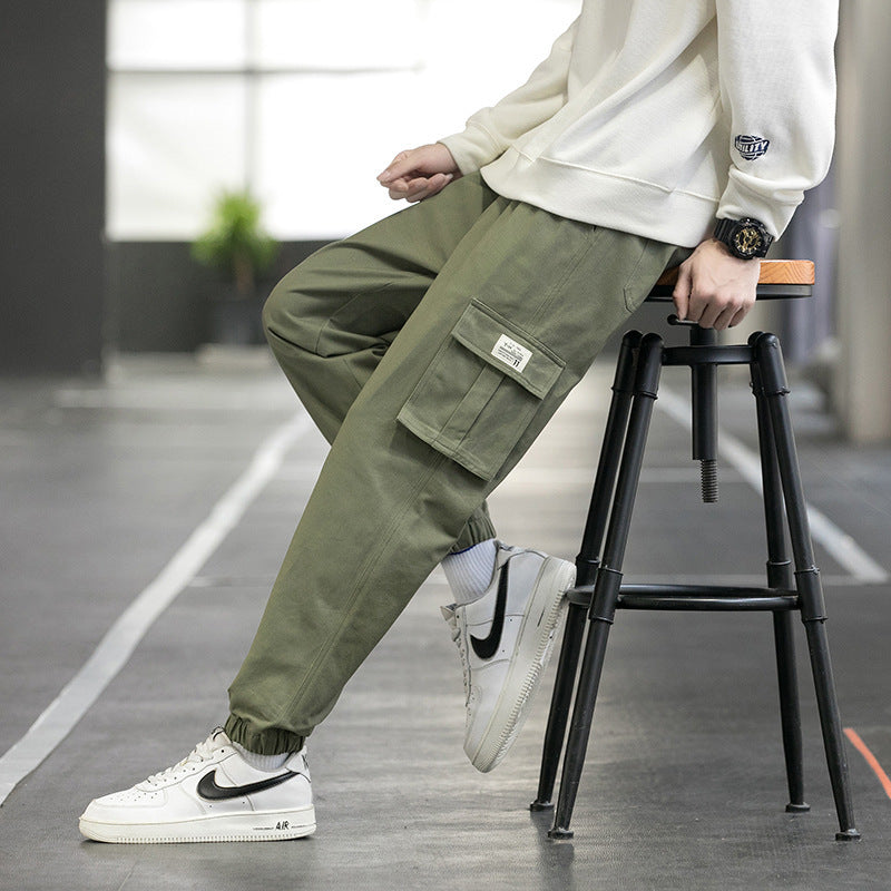 Cargo Pants Men Streetwear Joggers Casual Sweatpants Techwear Army Trousers