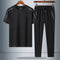 Black and black trousers