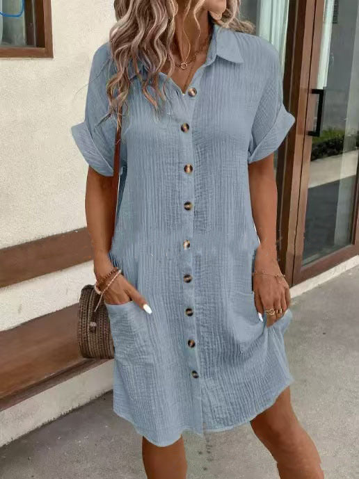 Summer Shirt Dress.