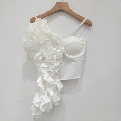 Pleated Bandeau Top
