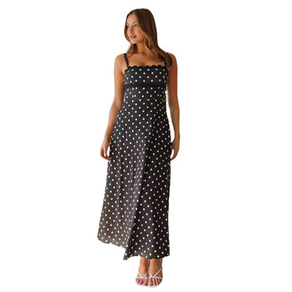 Lace Sling Dress Female European And American