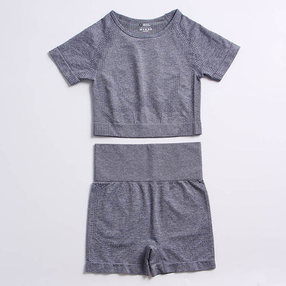 Seamless Knitted Yoga Clothes Women