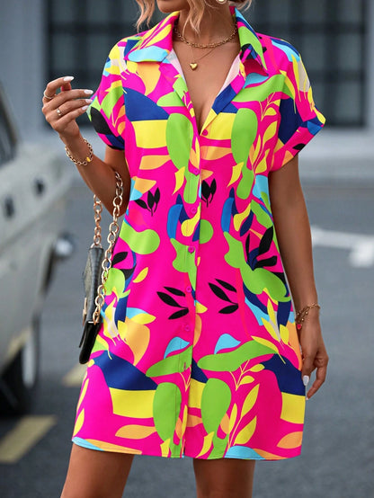 Floral A-line Dress