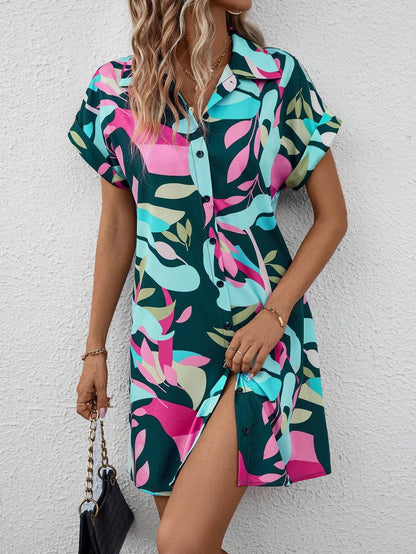 Floral A-line Dress