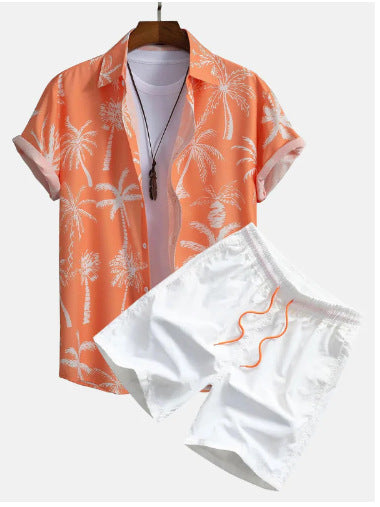 Printed Beach Cardigan