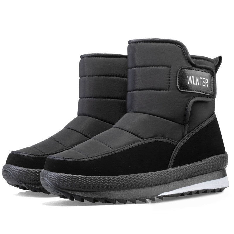 Fleece-lined Snow Boots