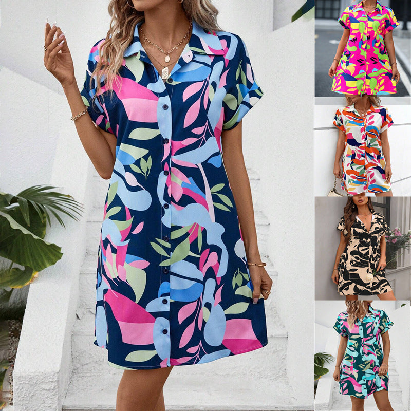 Floral A-line Dress