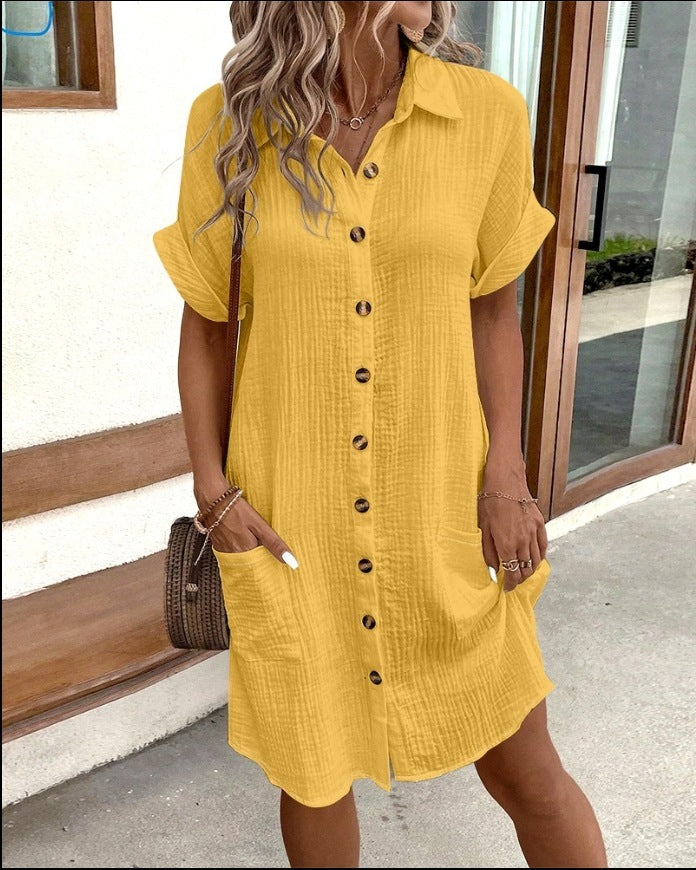 Summer Shirt Dress.