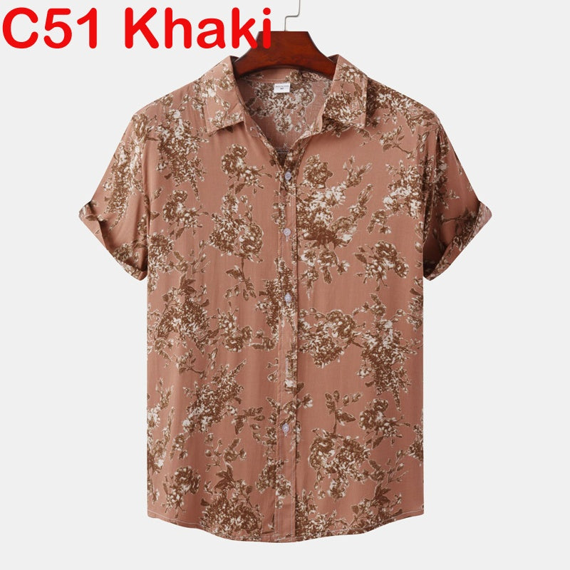 Men's New Fashion Printed Shirt