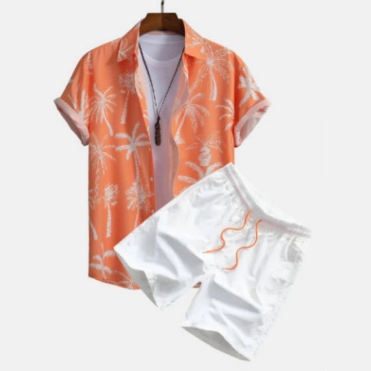 Printed Beach Cardigan